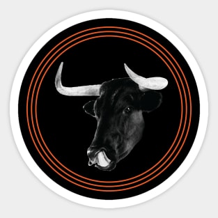 Lucky Taurus Sticker